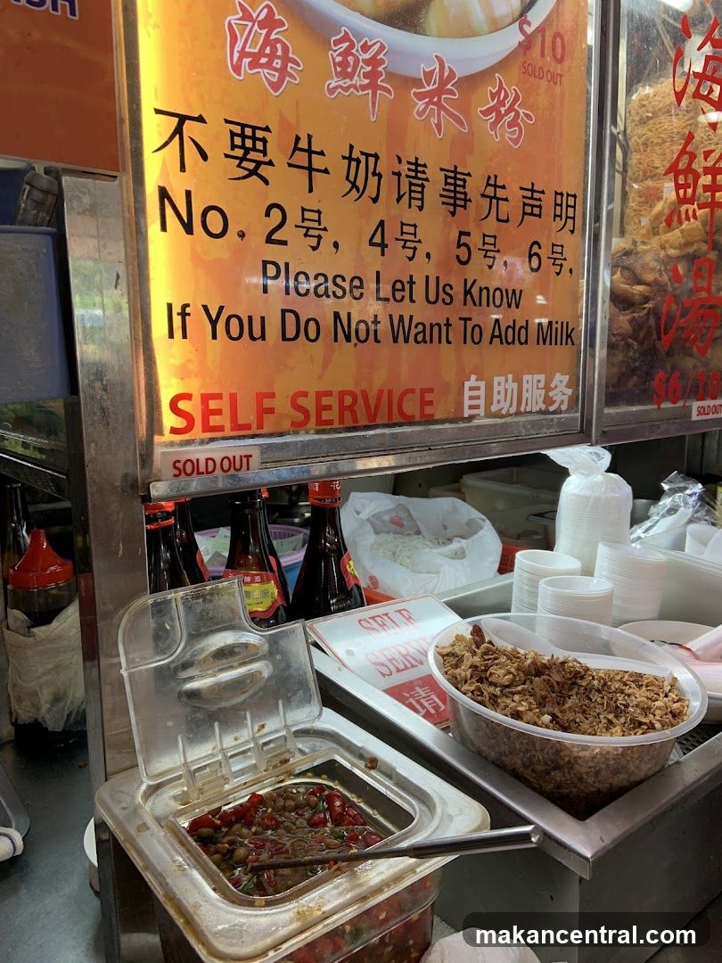 Food Stall Signage