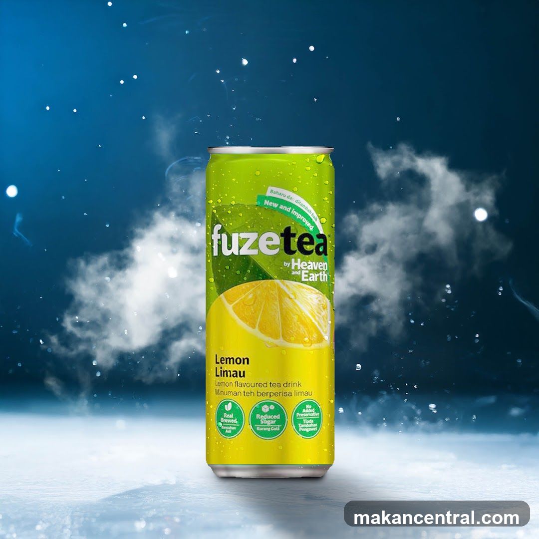 FuzeTea Lemon Limau Can