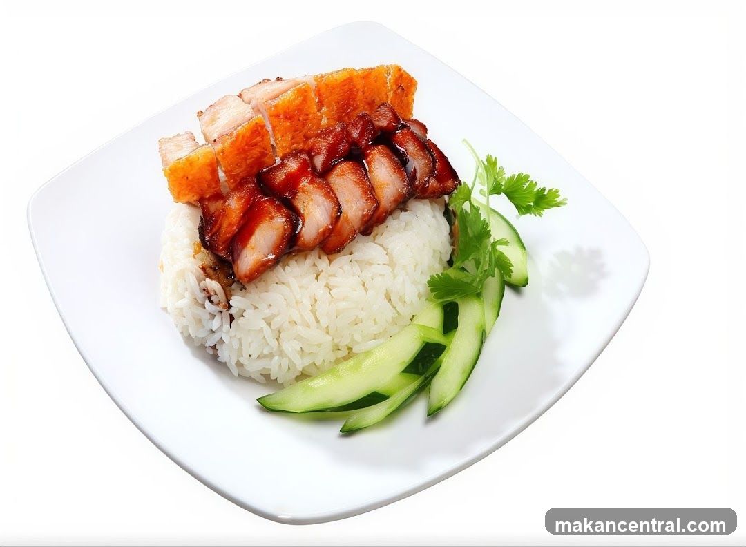 Roast Pork and Char Siu Rice