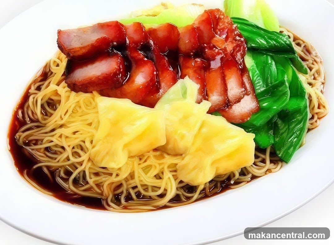 Char Siu Wonton Noodles