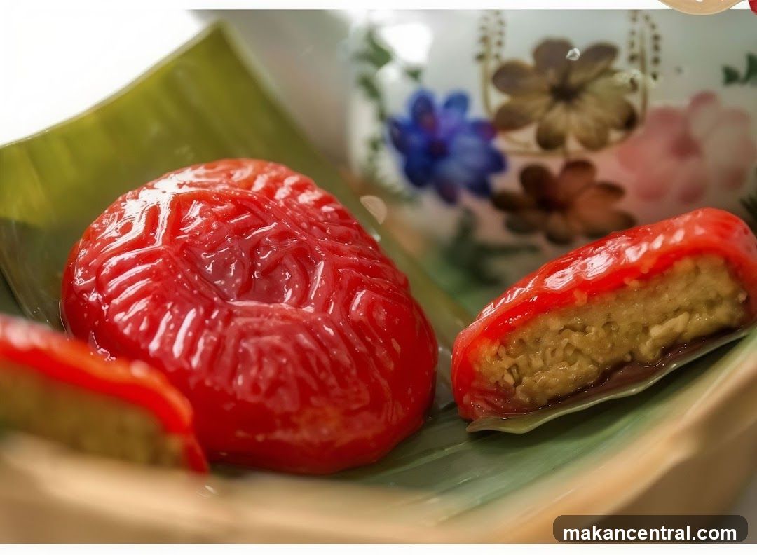 Red Sweet Pastries