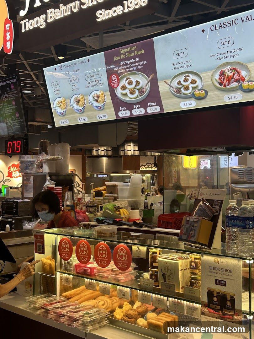 Food Stall Menu and Display