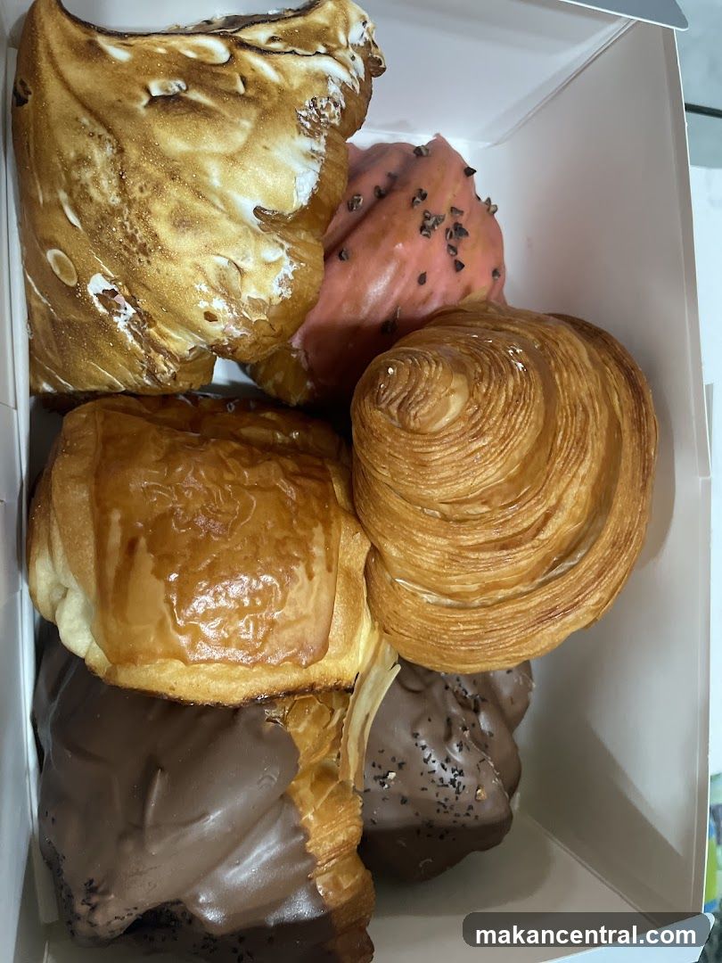 Assorted Pastries in a Box