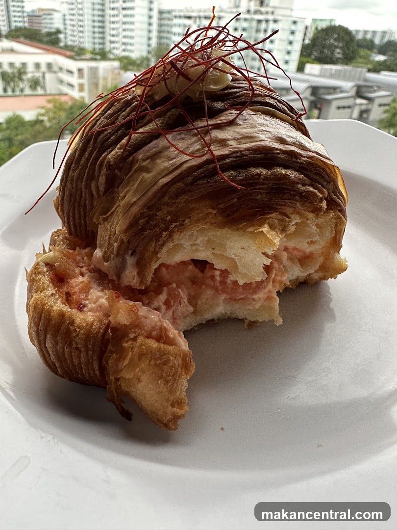 Croissant with filling