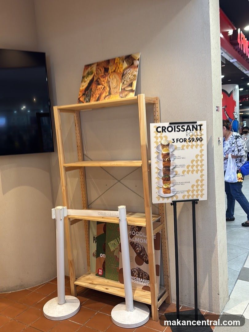 Croissant Rolls Display