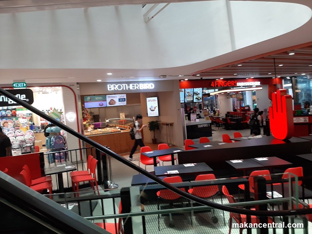 Food court with seating