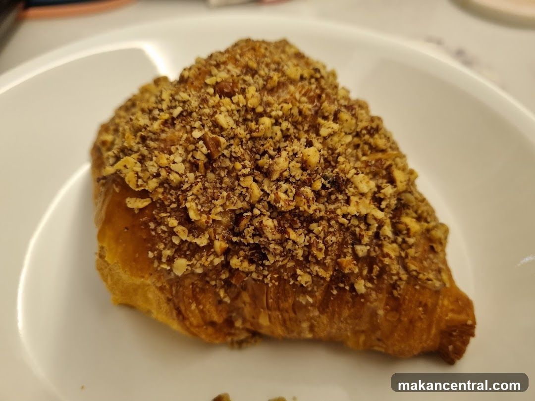 Croissant with Nuts