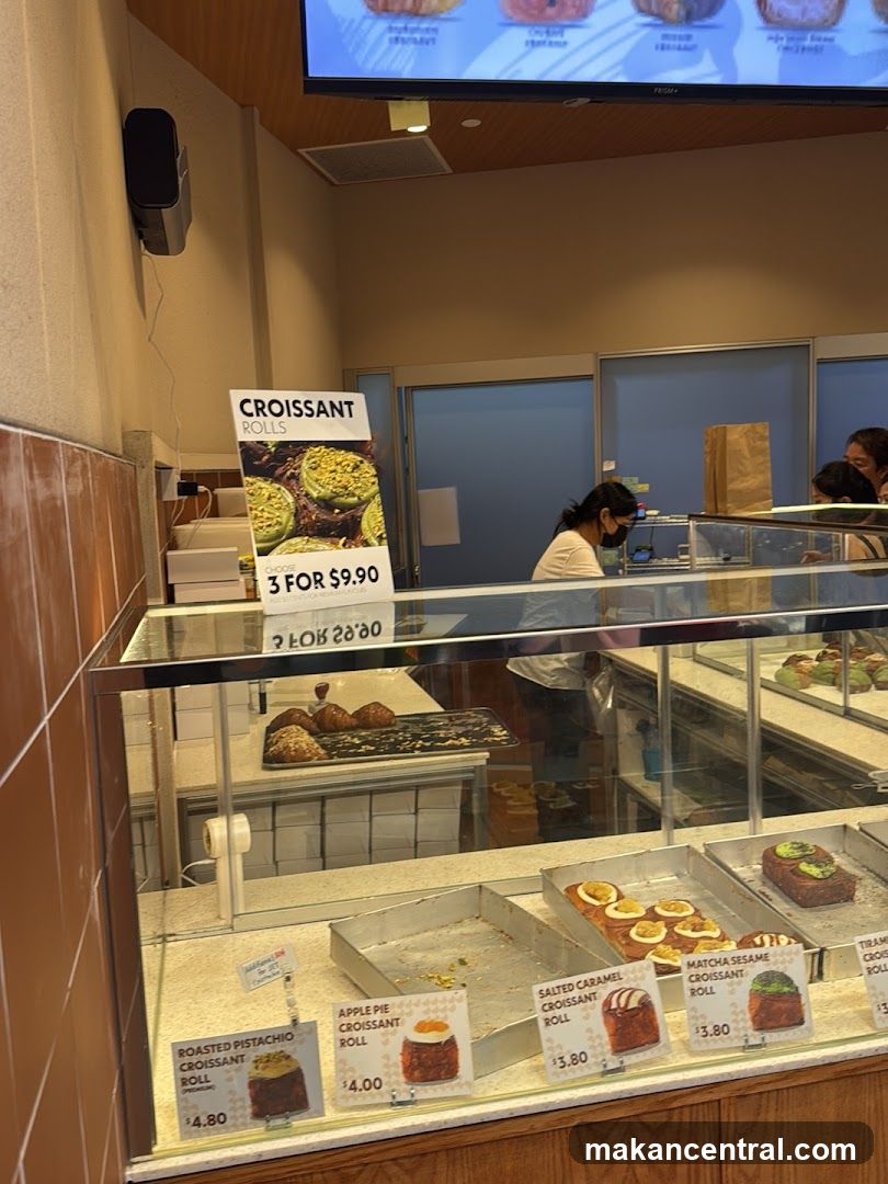 Croissant Rolls Display
