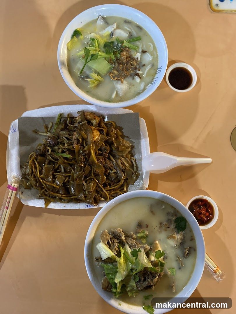 Three Bowls of Food