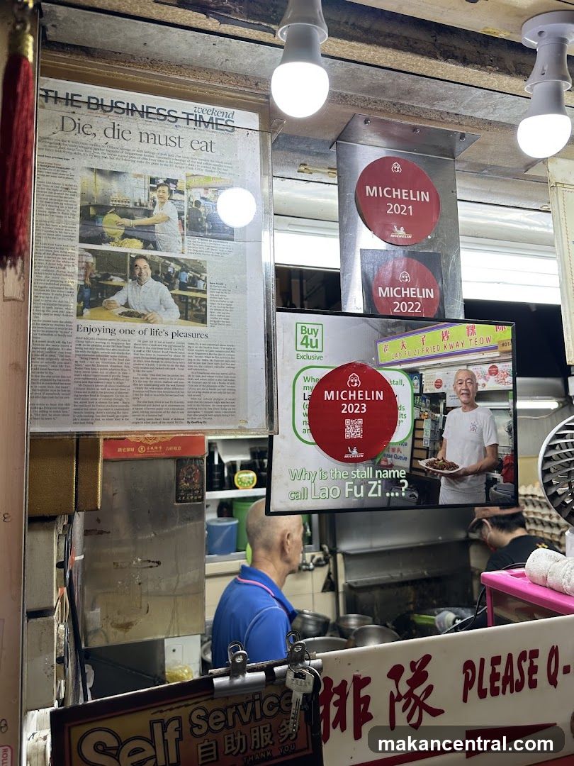 Restaurant Stall with Michelin Awards
