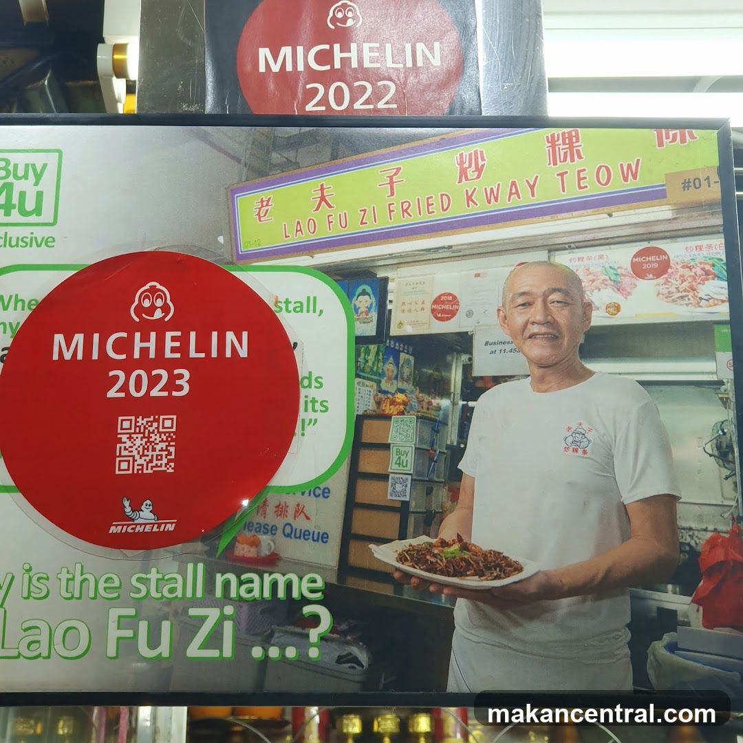 Lao Fu Zi Fried Kway Teow Advertisement