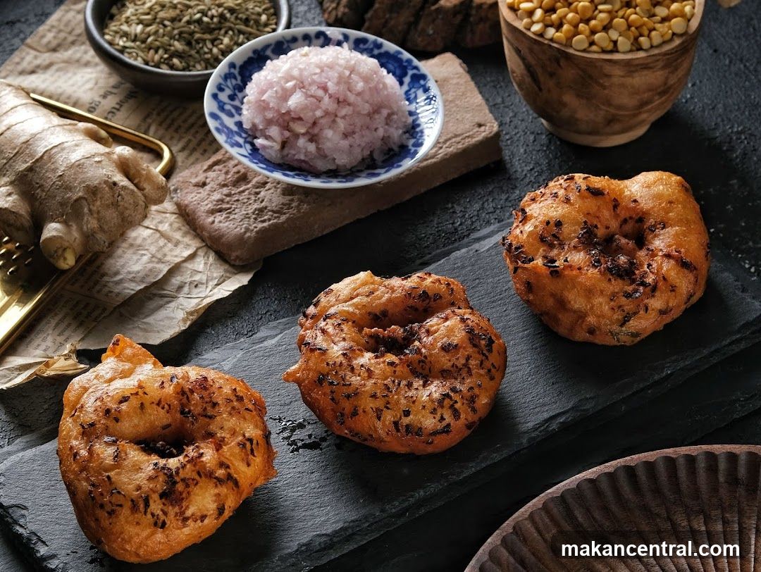 Vada with Ingredients