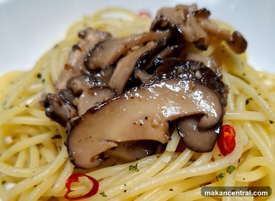 Mushroom Spaghetti