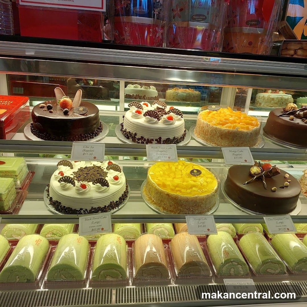 Cakes and Rolls Display