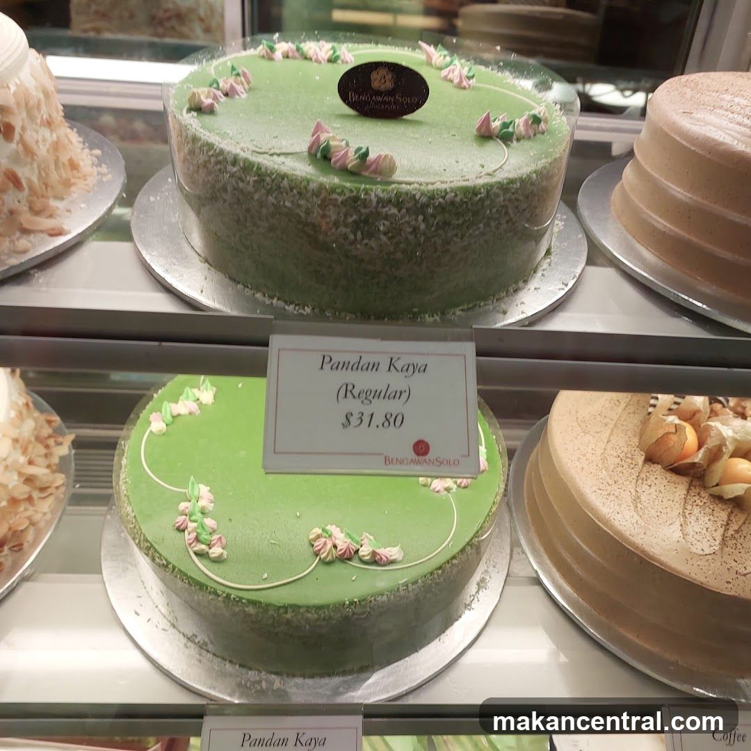 Pandan Kaya Cake