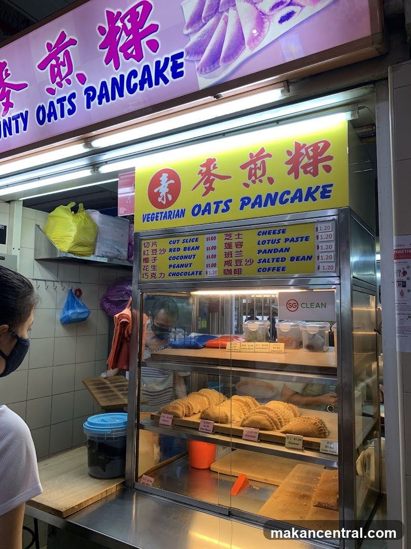 Vegetarian Oats Pancake Stall