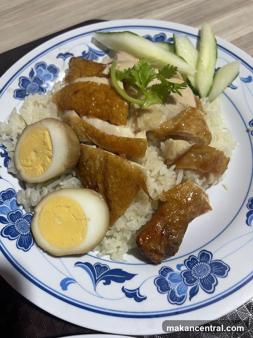 Chicken Rice with Eggs