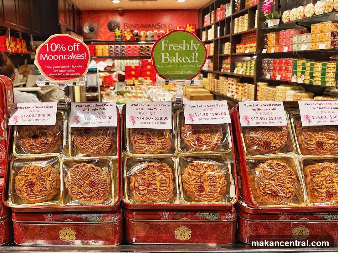Mooncakes on Display
