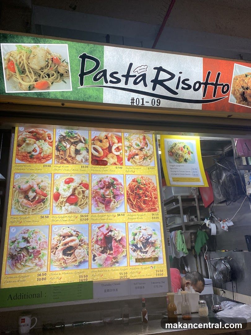 Pasta Risotto Menu