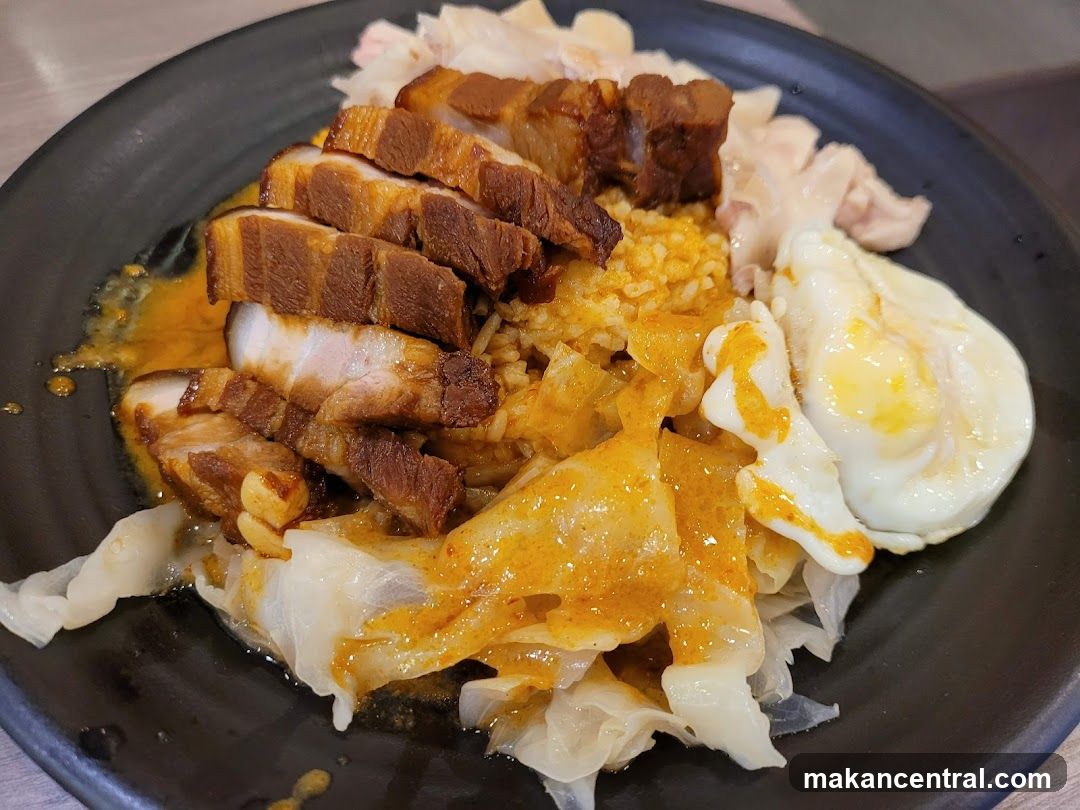 Pork Belly Rice with Egg
