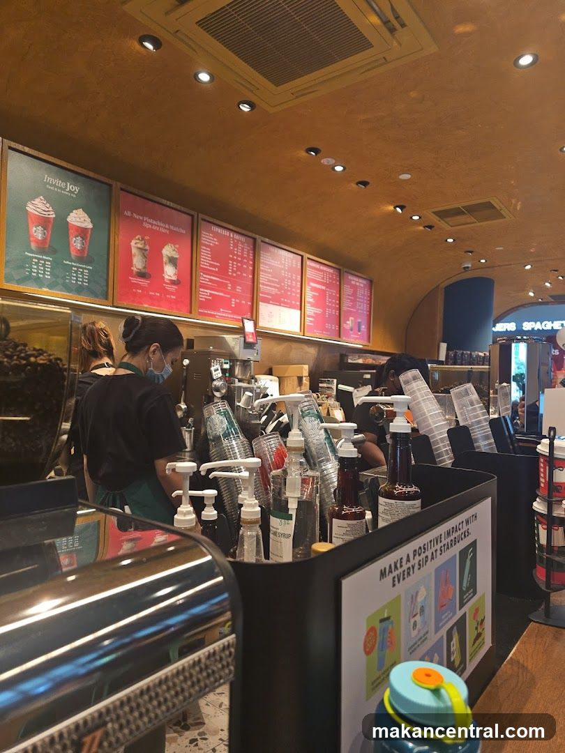 Starbucks Counter