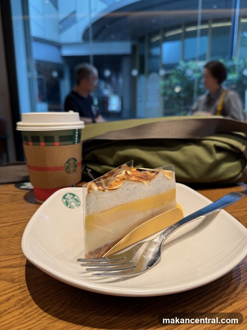 Dessert and Coffee at Starbucks