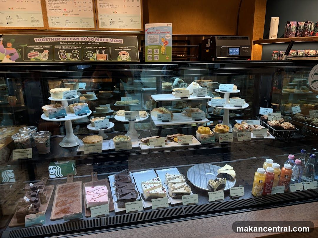 Starbucks Pastry Display