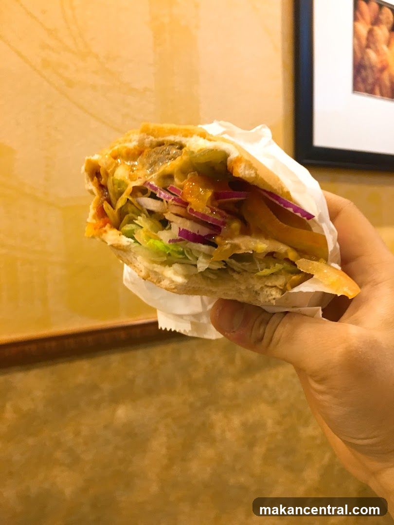 Sandwich with Vegetables
