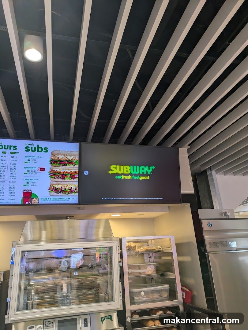 Subway Menu and Logo