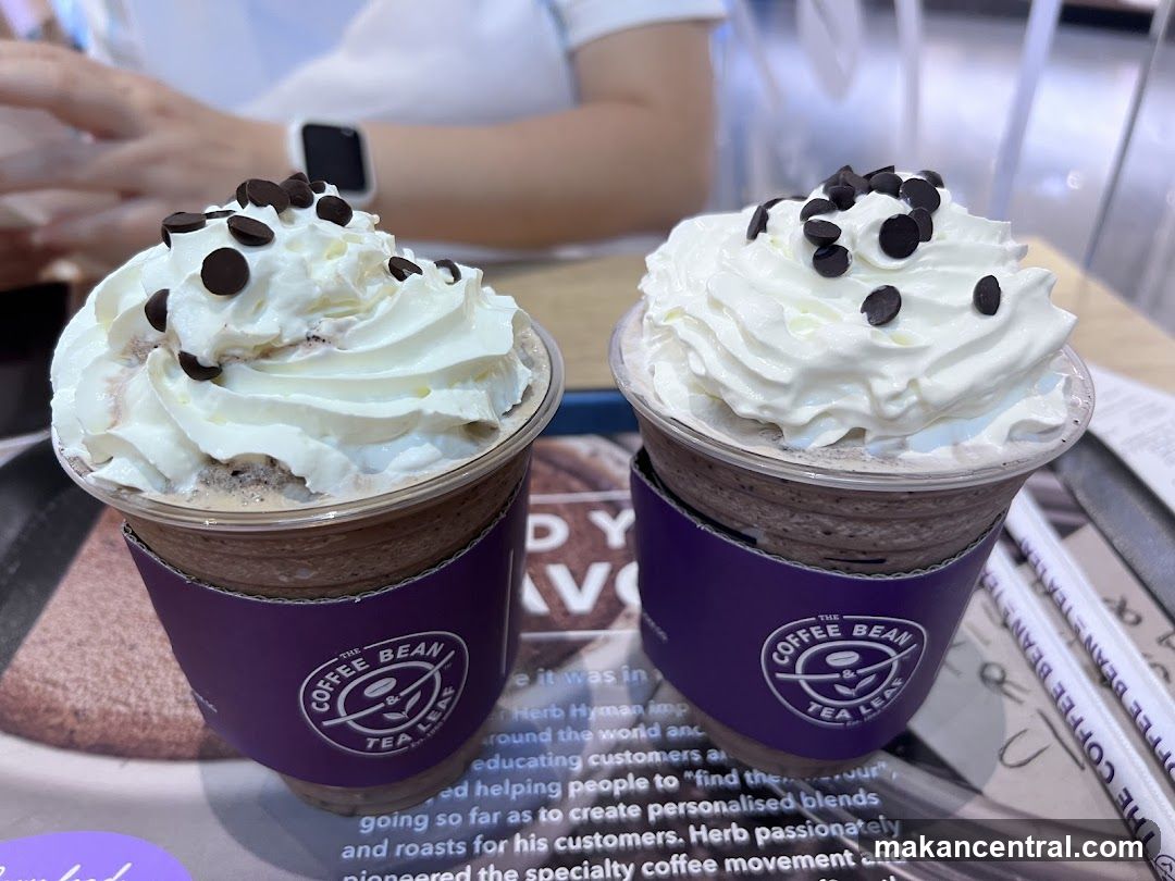 Two Chocolate Frappuccinos