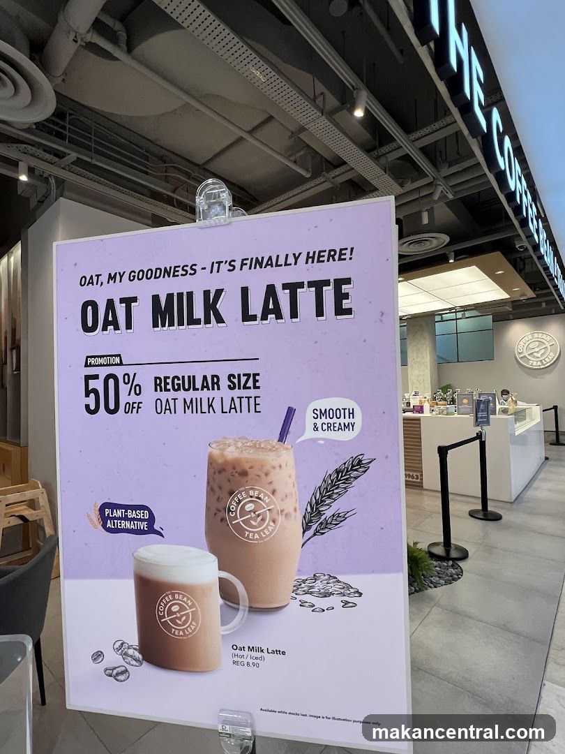 Oat Milk Latte Promotion