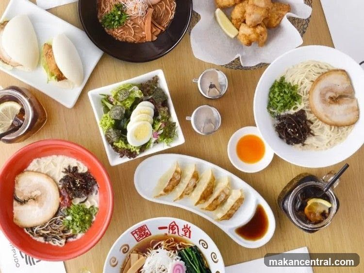 Japanese Food Spread