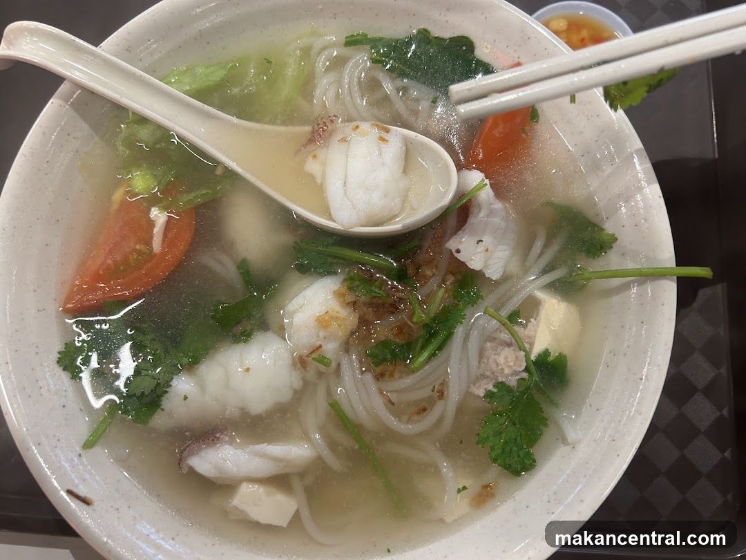 Fish Soup with Noodles