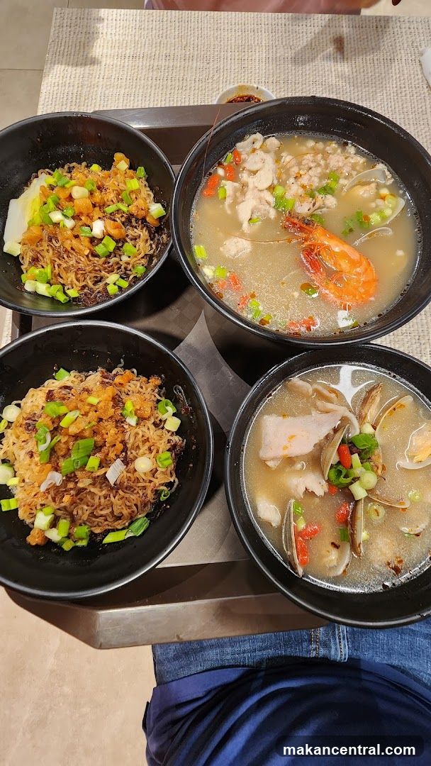 Noodle and Seafood Soup Dishes