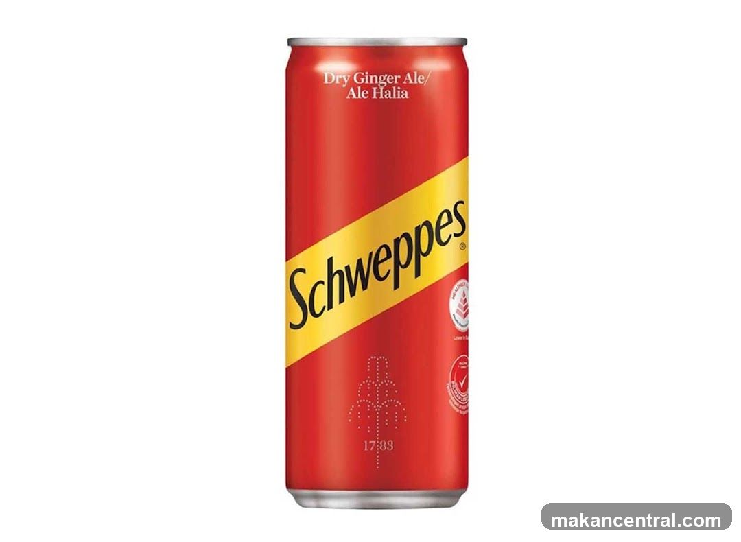 Schweppes Dry Ginger Ale Can