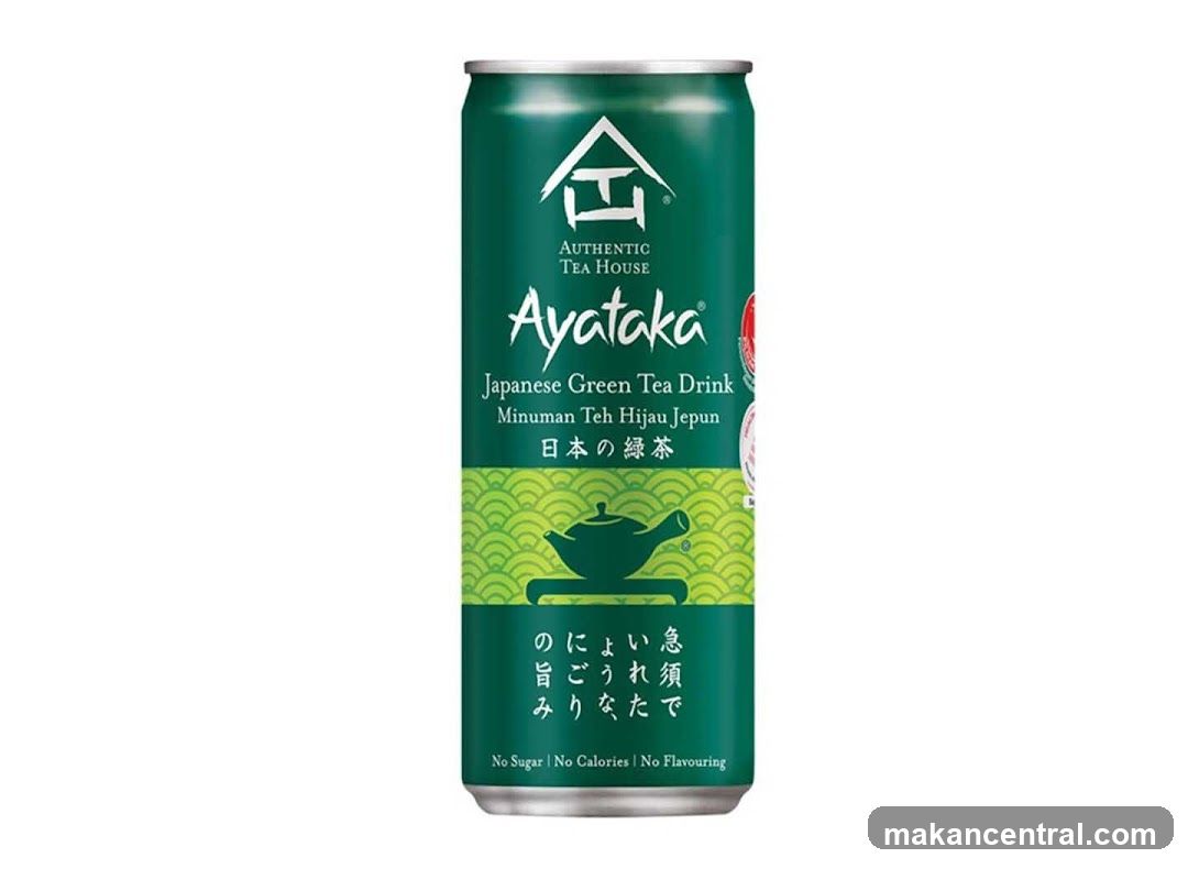 Ayataka Japanese Green Tea Drink Can