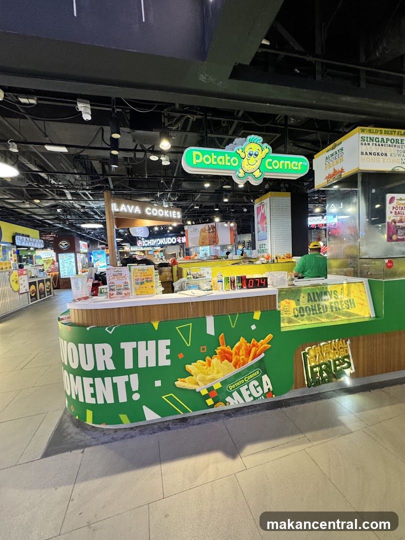 Potato Corner Food Stall