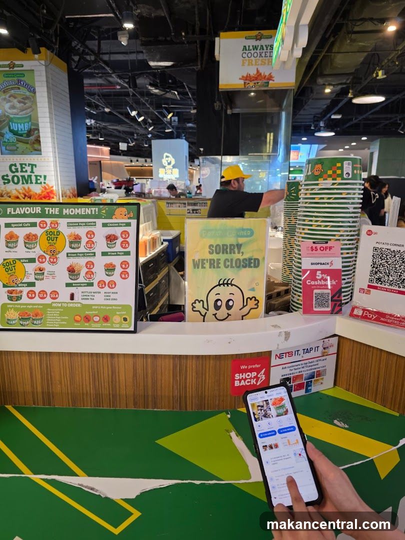 Potato Corner Counter
