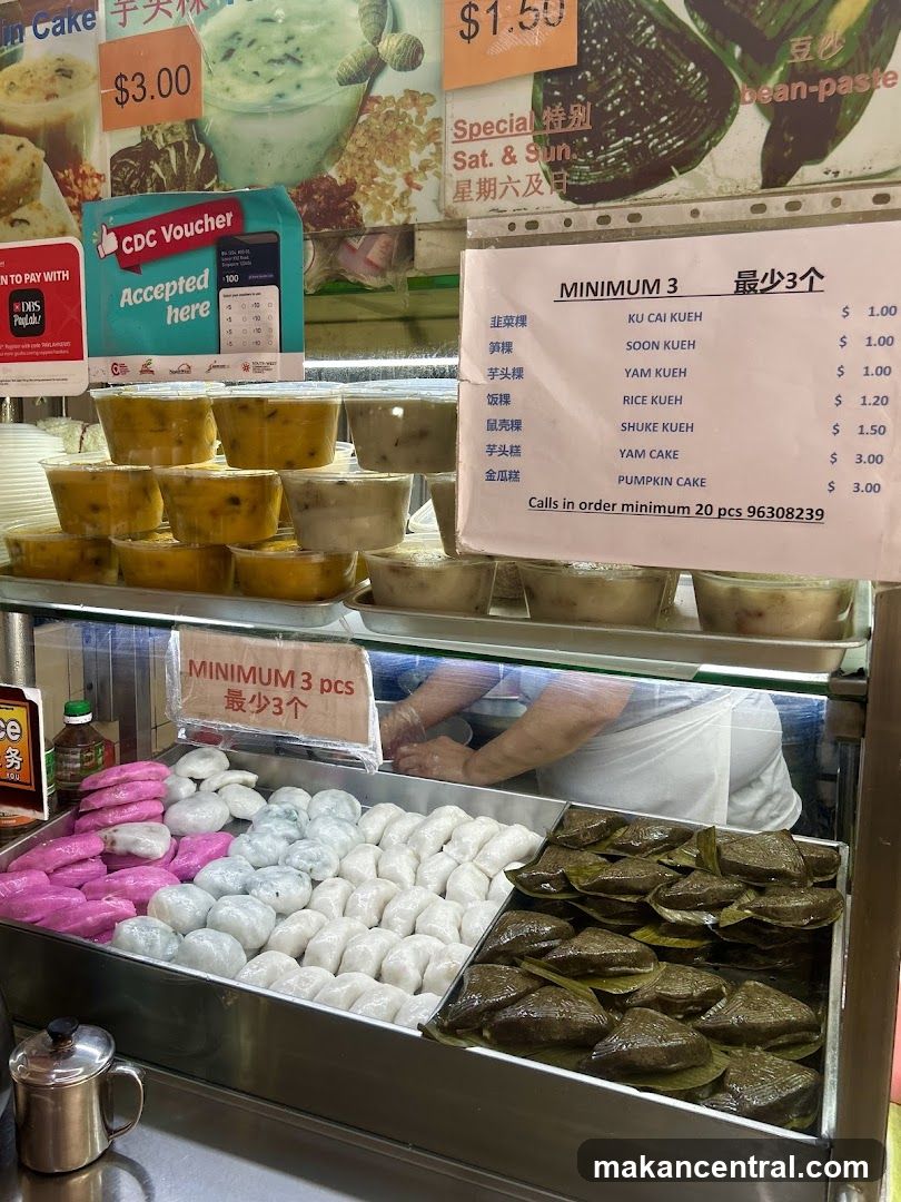 Dessert and Kueh Stall