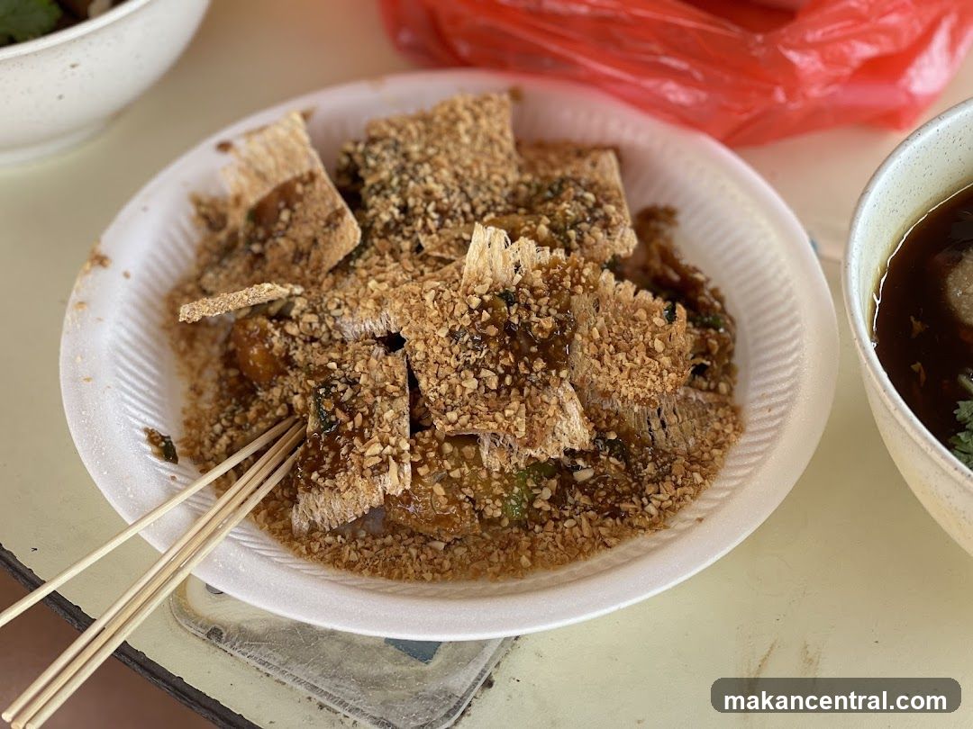 Fried Snacks with Toppings