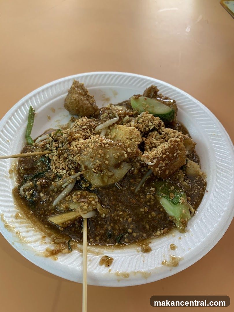Rojak Dish