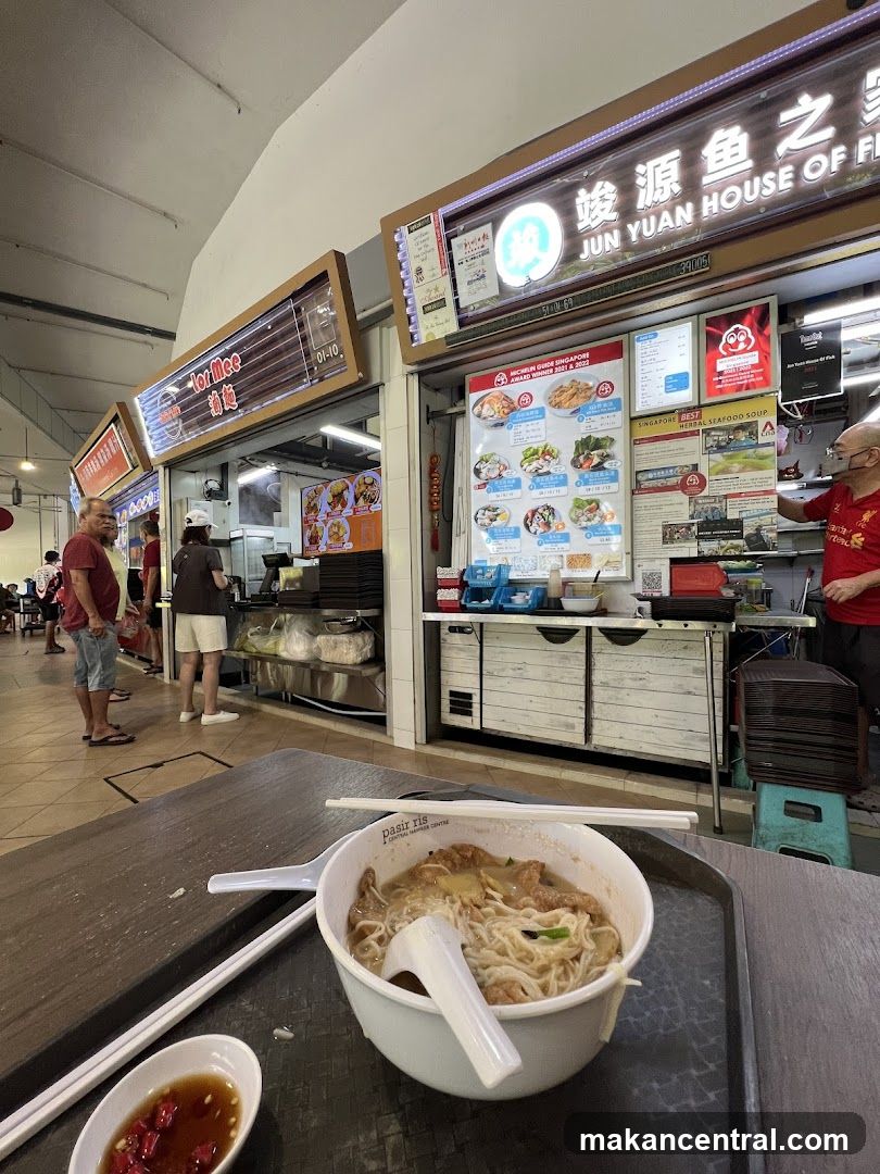Food Stall with Menu