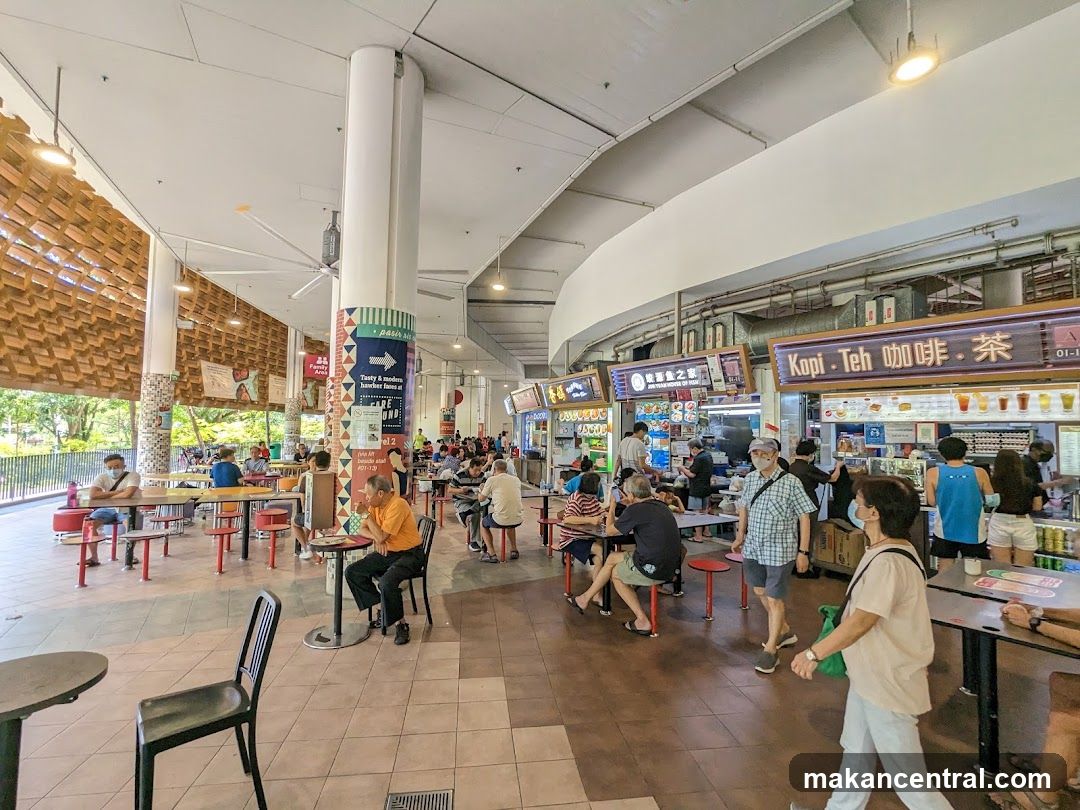 Hawker Centre with Diners