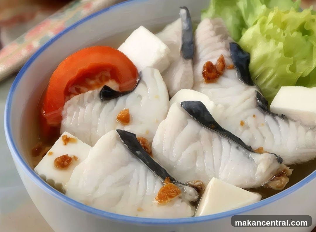 Fish Soup with Tofu and Tomato