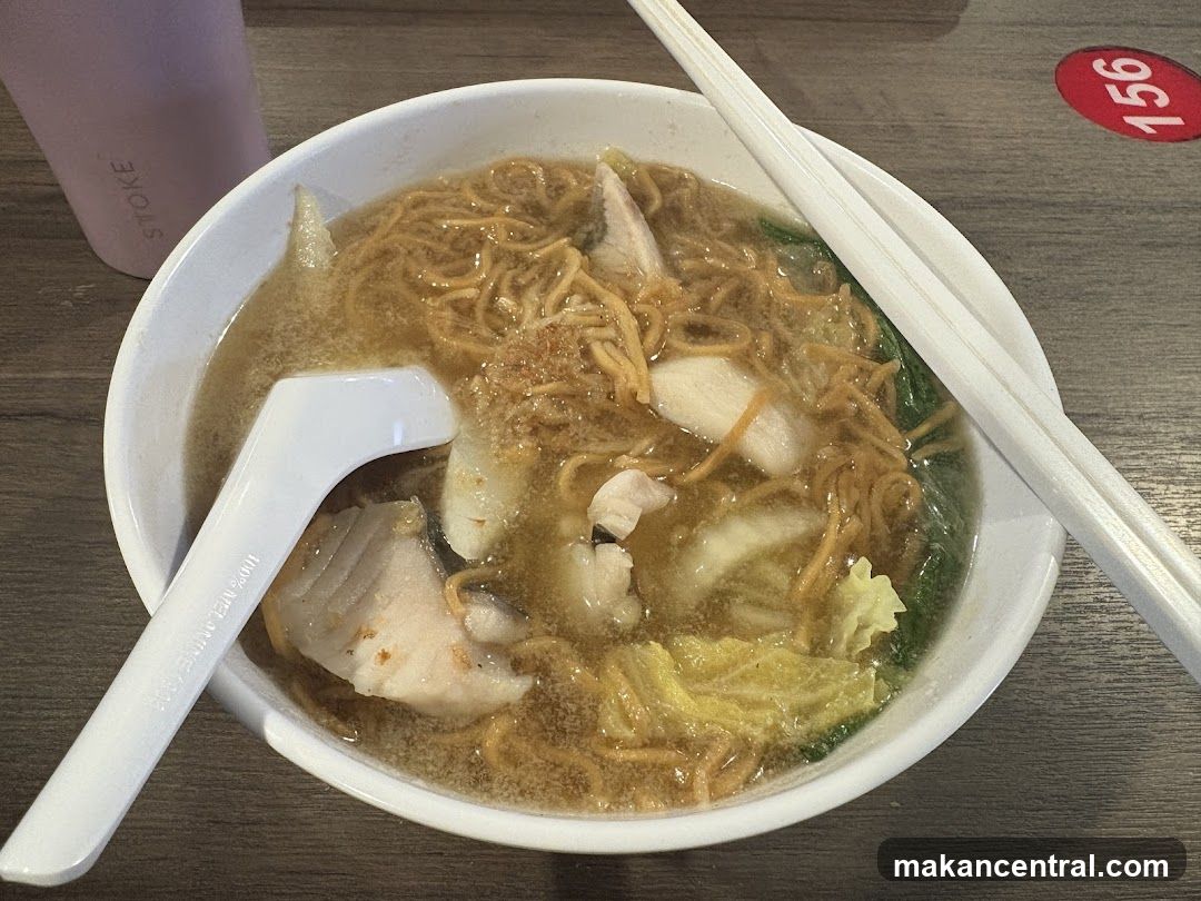 Noodle Soup with Fish