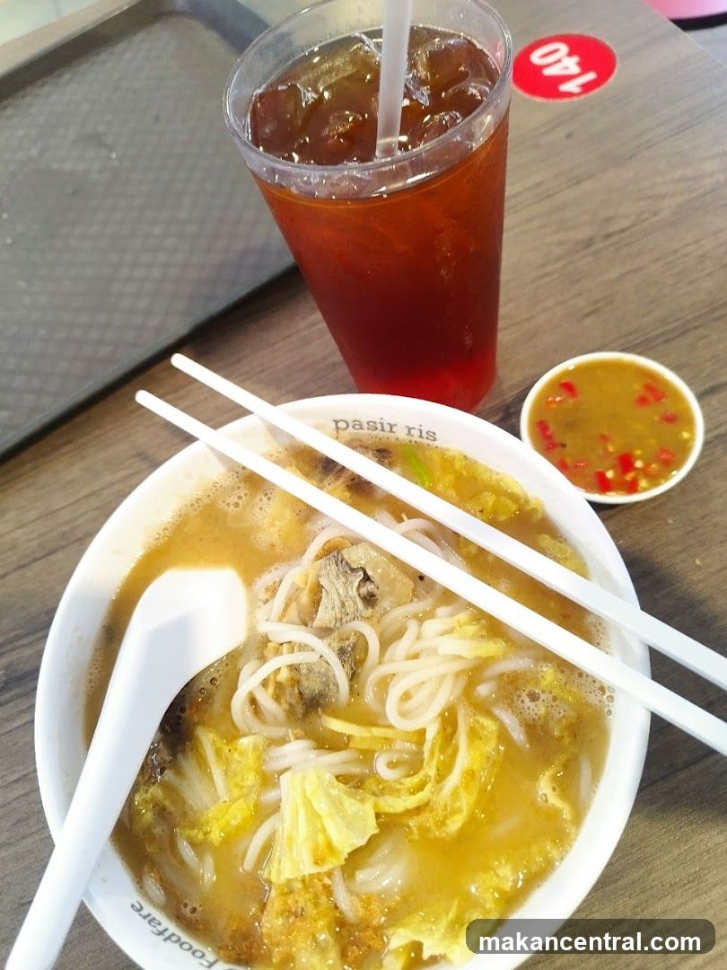 Noodle Soup and Drink