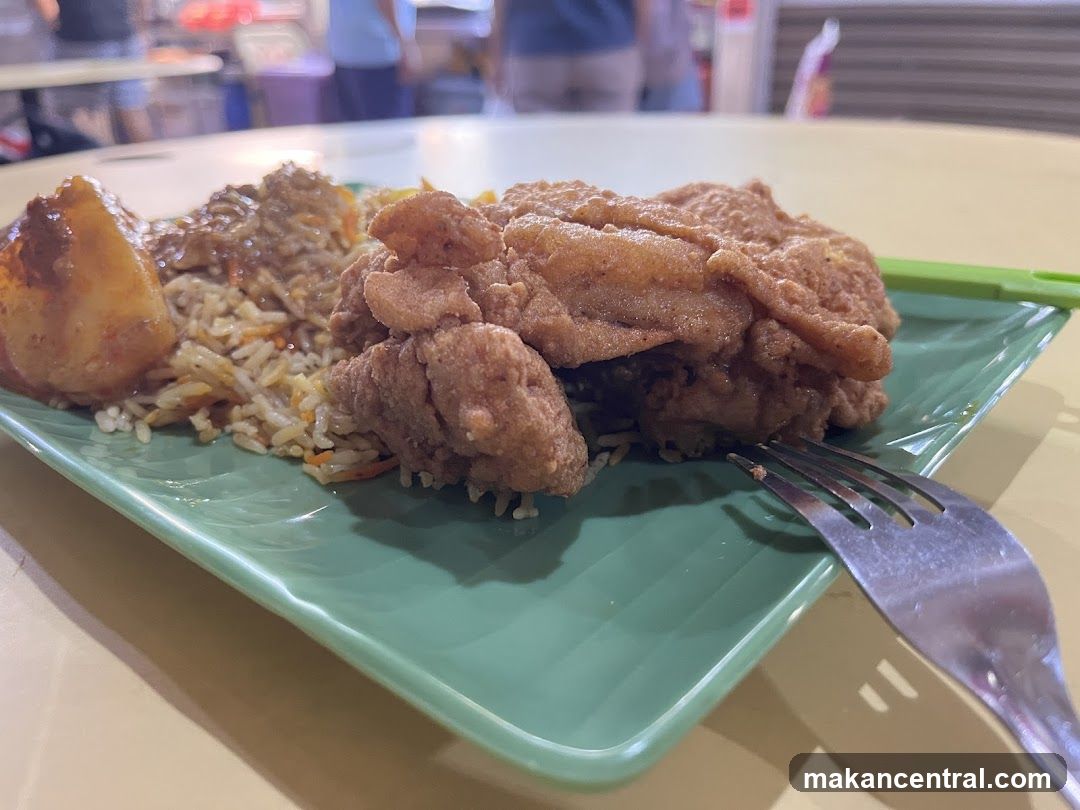 Fried Chicken and Rice