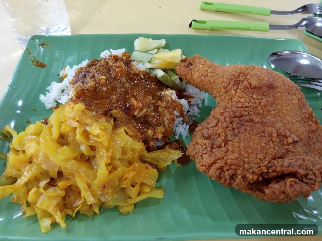 Fried Chicken Rice Plate
