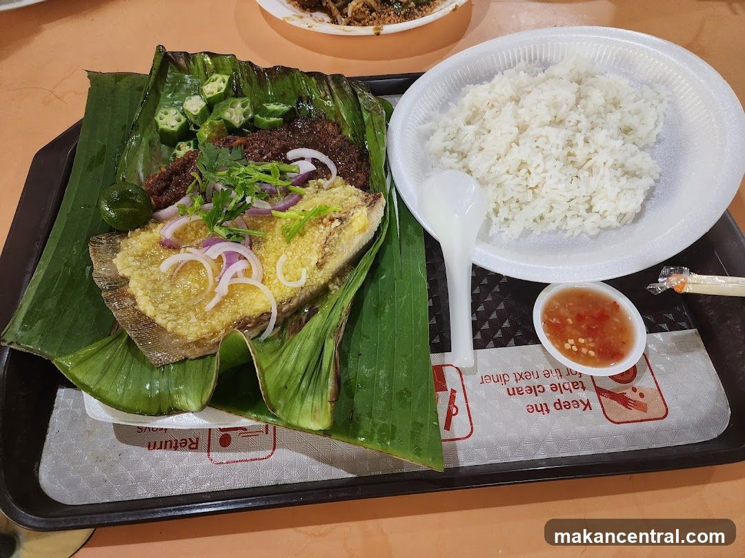 Grilled Fish with Rice