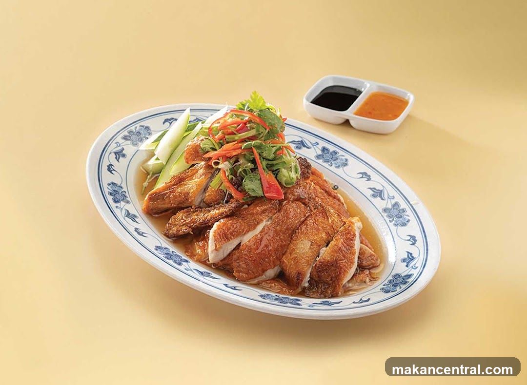 Roasted Chicken with Dipping Sauces